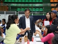 진안군 농가와 외국인 계절근로자가 함께하는 흥겨운 화합 한마음 대회 개최