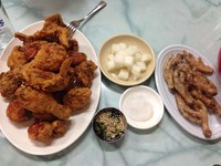 <주말 먹거리> 고추 통닭과 튀김 닭발