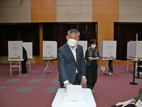 전북도의회 송성환 의장, 21대 총선 사전투표
