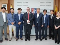 원광대, 모의유엔 참가자 대상 올레 토렐 스웨덴 국회의원 특강