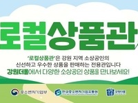 강원더몰, 로컬상품관 지원사업 선정 