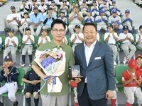 순창군, 대한유소년야구연맹 이상근 회장에 감사패 수여