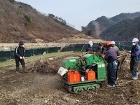 무주군, 영농부산물 안전처리 및 과수화상병 방제 지원