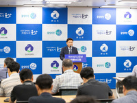 강임준군산시장, '노조,공무원 존중해달라, 폭력에 엄정 대응'