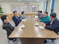 완주군의회 김재천 부의장, 고산권 6개 면 농업기계 지원 간담회 개최