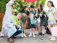 천호성 전북교육감, 취임 첫 행보는 학생 교통안전지도