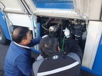 전주시, 수소시내버스 점검 완료, 안심하고 타세요