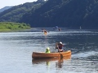 섬진강에서 무료 카누 체험하세요