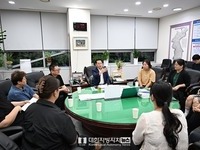 성중기 완주군의회 의장, 학교우유급식 관련 학부모 간담회 개최