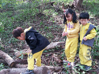 아이들 숲체험 공간 조성 