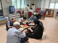 개정동 사정금호2차아파트새마을부녀회,  말복 삼계탕 나눔 봉사