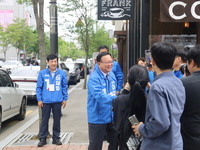 더불어민주당 김부겸 총괄선거대책위원장, 각계 민심 경청 및 전북 지원 유세