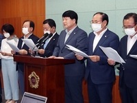 전북 시·군 의회의장들 한병도 후보 지지 선언