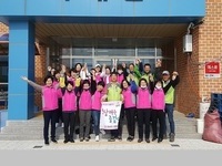 홍천진달래로타리클럽, 고성 화재 현장서 봉사활동