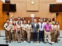 부안군의회, 필리핀 바기오시 과학고 스카우트연맹 대표단 방문 