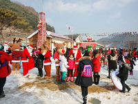 경북 봉화 산타마을 겨울관광 인기